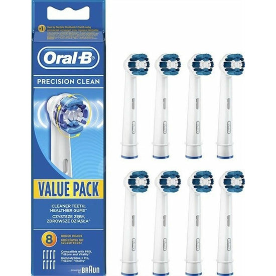 Genuine Oral B Electric Toothbrush Replacement Heads Precision Clean/CrossAction