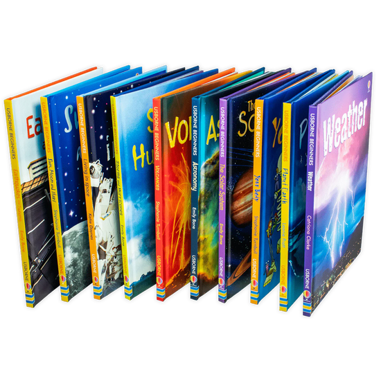 Usborne Beginners Science 10 Books Collection Box Set STEM Educational Kids Gift