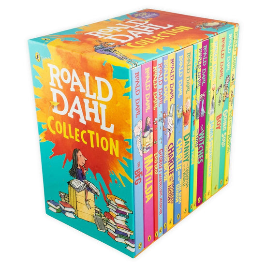 Roald Dahl Collection 16 Books Box Set Paperback – 1 January 2018