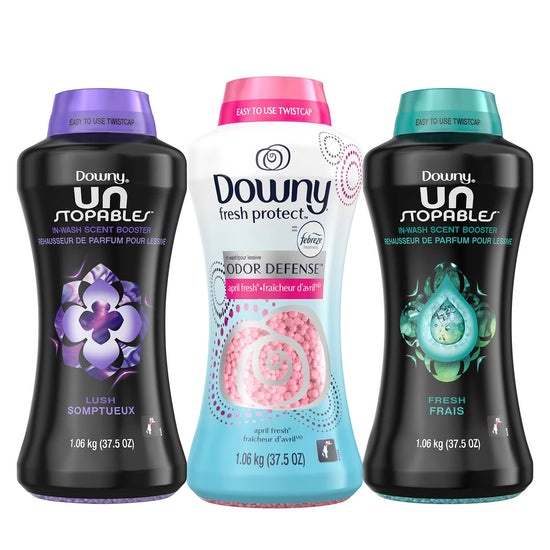 Downy Unstopables In-Wash - Fresh / Odor / Lush - Scent Booster Laundry Beads