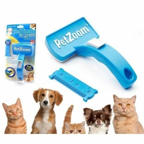 Self-Cleaning Pet Grooming Brush for Dog Cat