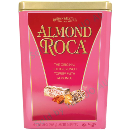 Brown & Haley Almond Roca Buttercrunch Toffee 567g Gift Box