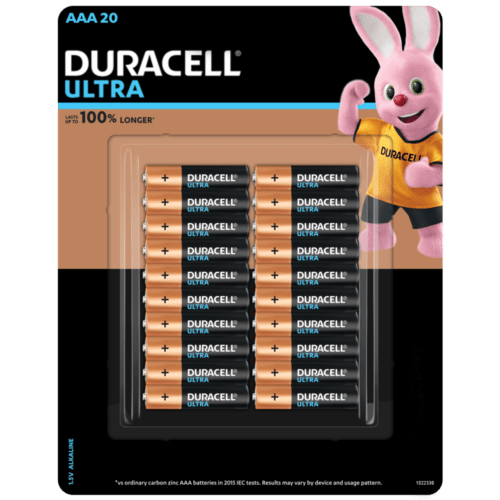 DURACELL ULTRA Alkaline AAA Batteries 20PK