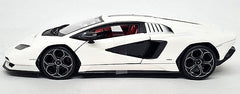 Maisto 1:18 Scale Model Lamborghini Countach LPI 800-4 2021 Die-Cast Sports Car (White)