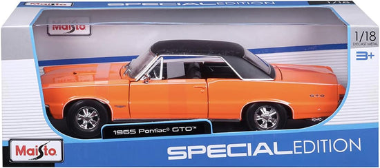 Maisto 1:18 Scale Model Die-cast Compatible with 1965 Pontiac Replica GTO