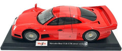Maisto 1:18 Scale Mercedes-Benz CLK-GTR Street Version - Red
