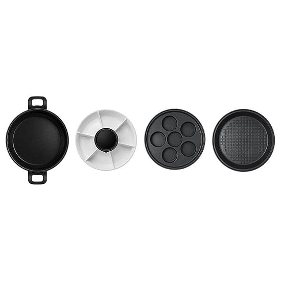 Morphy Richards Pot Multi Round Grill Pan Electric Cooker - Efficient and Versatile Kitchen Appliance