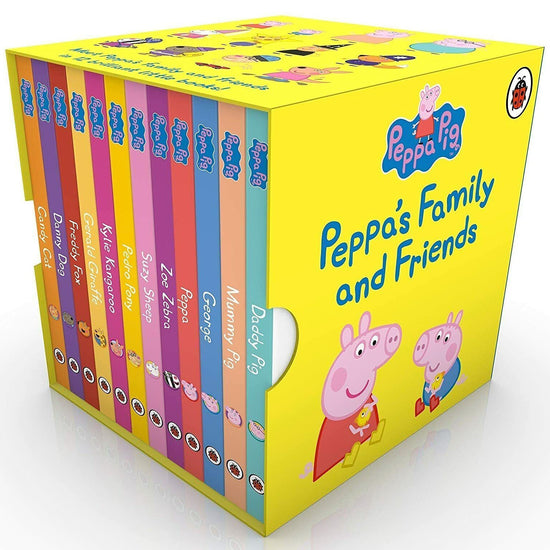 Peppa&#039;s Family and Friends Collection 12 Books Box Set Pack