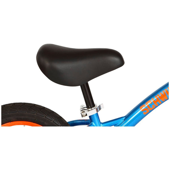 Schwinn Skip 3 Toddler Balance Bike, 12-Inch Wheels, Beginner Rider Training, Blue/Orange