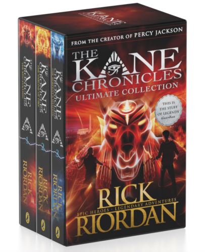 The Kane Chronicles 3 Books Ultimate Collection Gift Boxed Set By Rick Riordan
